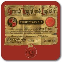 Untersetzer Whisky Label Grand Highland