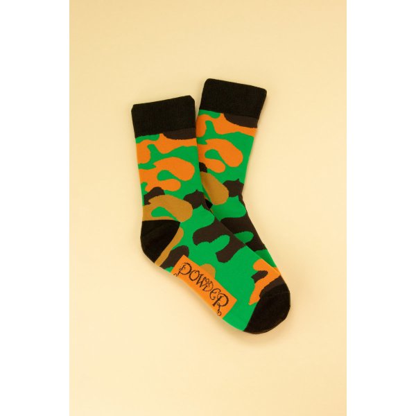 POWDER Herren Socken Camo Green