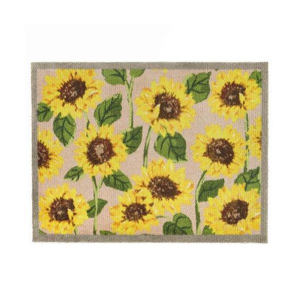 Hug Rug Design Fußmatte 65 x 85 cm Sunflowers 1 Charity Mat