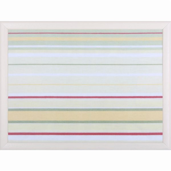 Andrews Living Knietablett mit Kissen Yellow Stripe