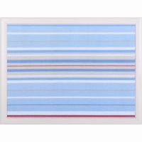 Andrews Living Knietablett mit Kissen Blue Stripe