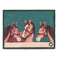 Hug Rug Design Fußmatte 65x85 -Stable Horses