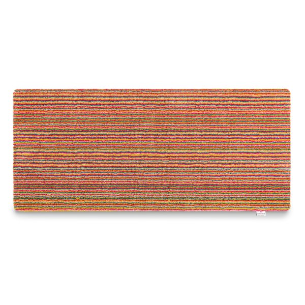 Hug Rug Plain Range Runner Fußmatte aus England Candy Bright 65*150 Streifen Horizontal